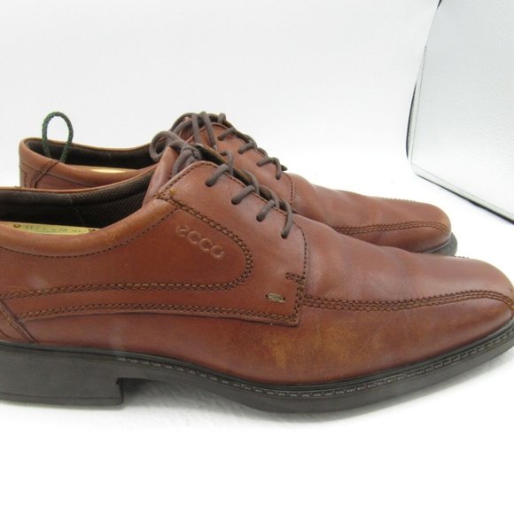 Ecco Size 11 M/EU 44 Brown Leather Oxfords R6C20 main image 4